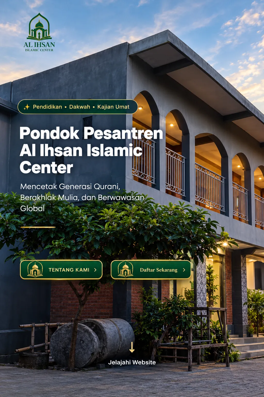 Website profil pesantren